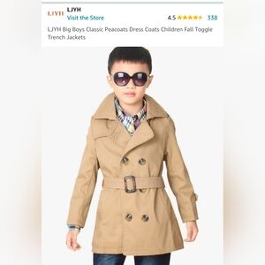Classic Peacoats Dress Coats Children